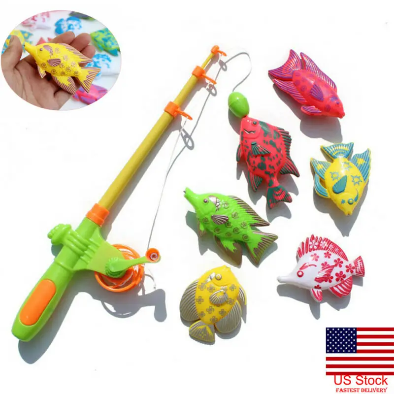 2020 популярная образовательная детская Магнитная удочка модель рыбы игрушка