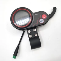 tf 100 36v electric scooter liquid crystal display panel three speed speed regulating switch power supply control device 5 pin
