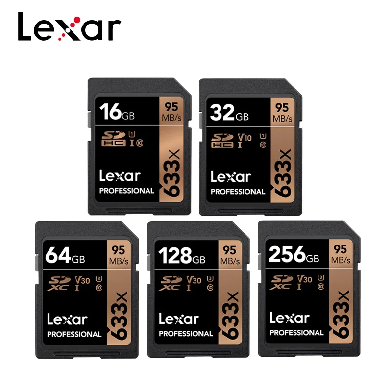 SD карта Lexar 16 ГБ 32 64 128 256 512 ТБ|Карты памяти| |