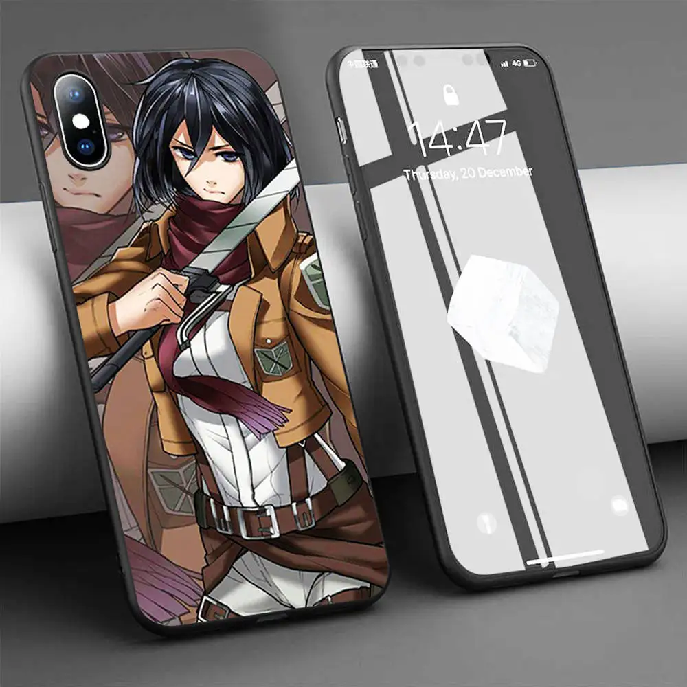 Мягкий силиконовый чехол для телефона Coque Mikasa Es Su Casa iPhone 11 Pro Max X 5S 6 6S XR XS 7 8 Plus |