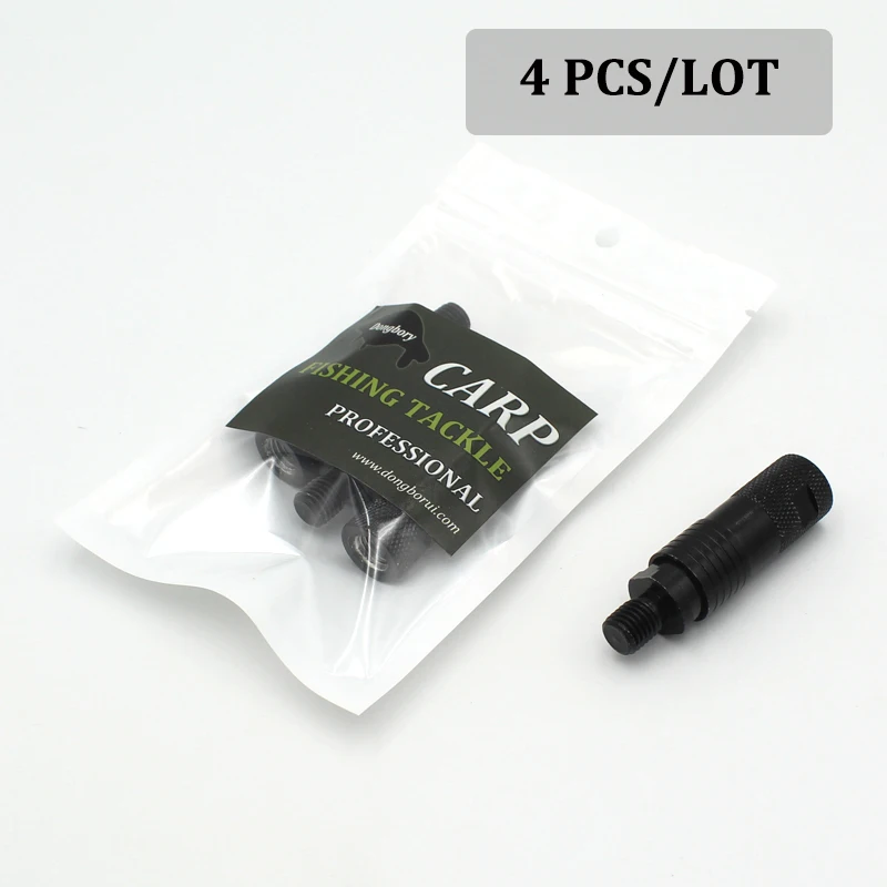 

4PCS Metal Fishing Alarm Quick Release Connector Adapter Carp Fishing Rod Bite Alarm Connector Carp Fishing Alert Warning Tackle