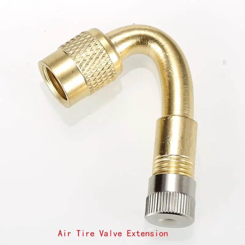 Латунный шток клапана воздушной шины с удлинителем и углом 45/90/135 градусов для