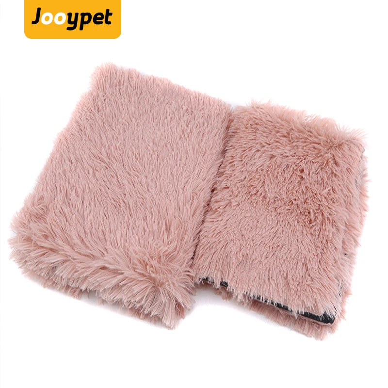 JOOYPET дешевый мягкий теплый коврик для кровати плюшевое одеяло собак с длинными