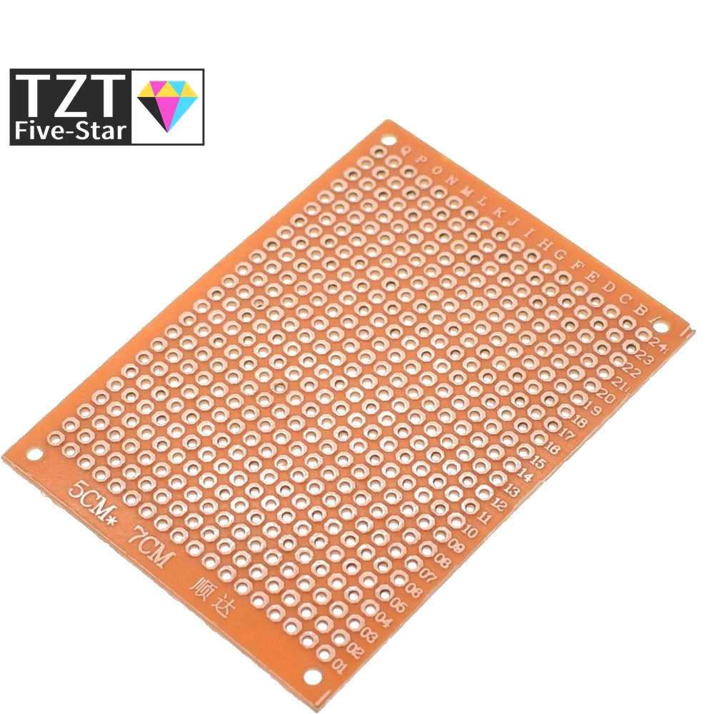 Лидер продаж 5*7 печатных плат 5x7 5 см 7 самодельная Прототипная бумага