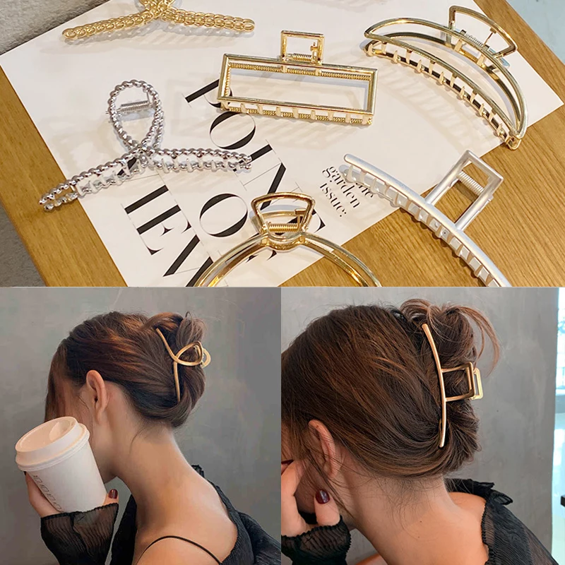 

Новые модные женские металлические заколки для волос, аксессуары для волос, шикарные заколки, заколки для волос, женские заколки для волос, ...