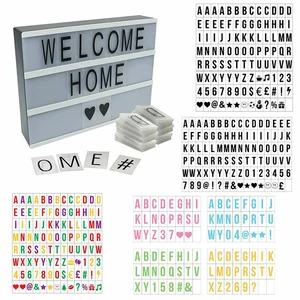 Цветной СВЕТОДИОДНЫЙ лайтбокс сделай сам, милые карты, алфавит, домашняя лампа для гостиной, подарки, кинотеатр с питанием от порта, рождественский подарок, светильник с буквой s