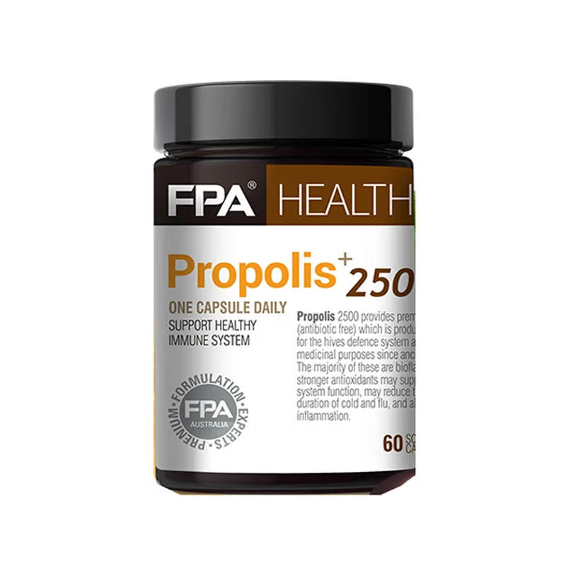 FPA imported black propolis soft capsules 60 capsules/bottle free shipping