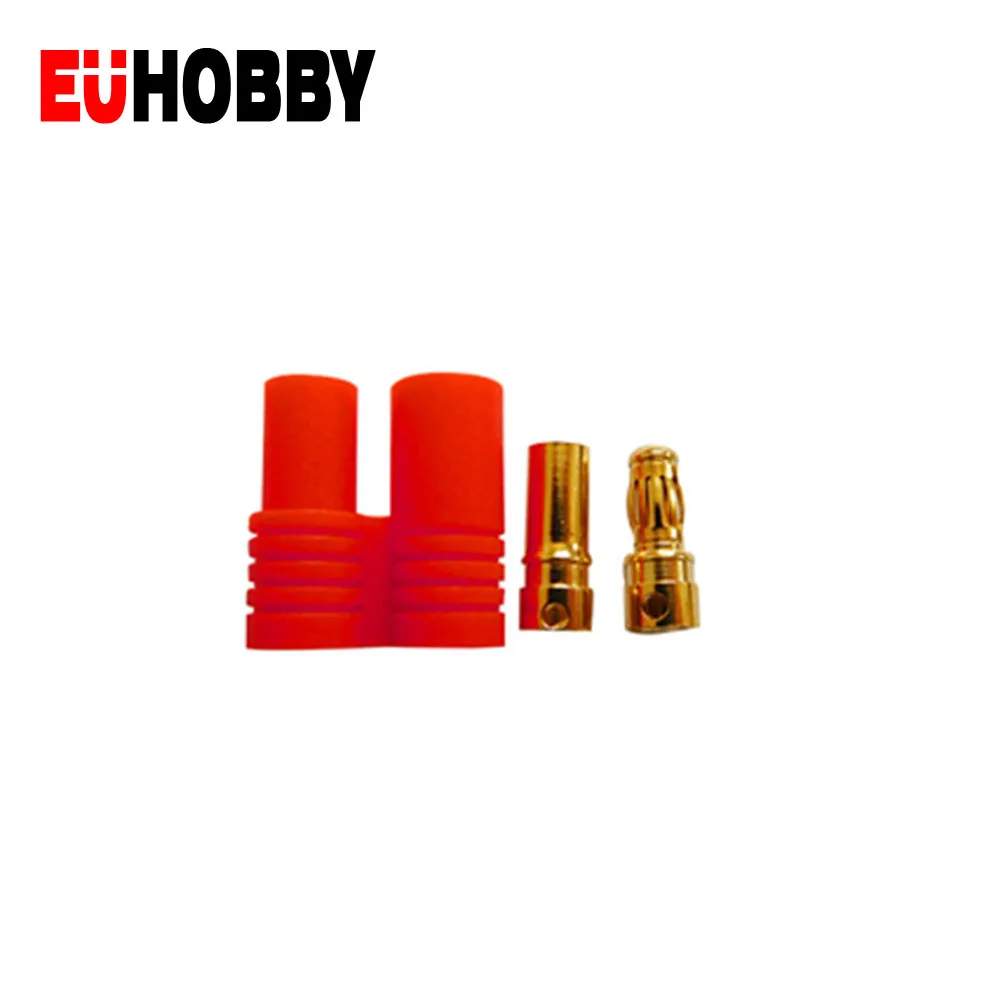 10 комплектов 3 5 мм Золотая пуля банановый разъем штекер с защитным рукавом для