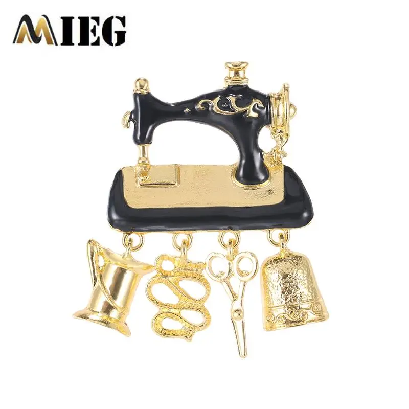 Новое поступление от бренда MIEG черная и Золотая шпилька ювелирные изделия