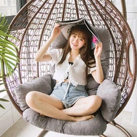 soft hanging chair cushion thicken washable recliner rocking chair cushion for home living room office cushion home textile re