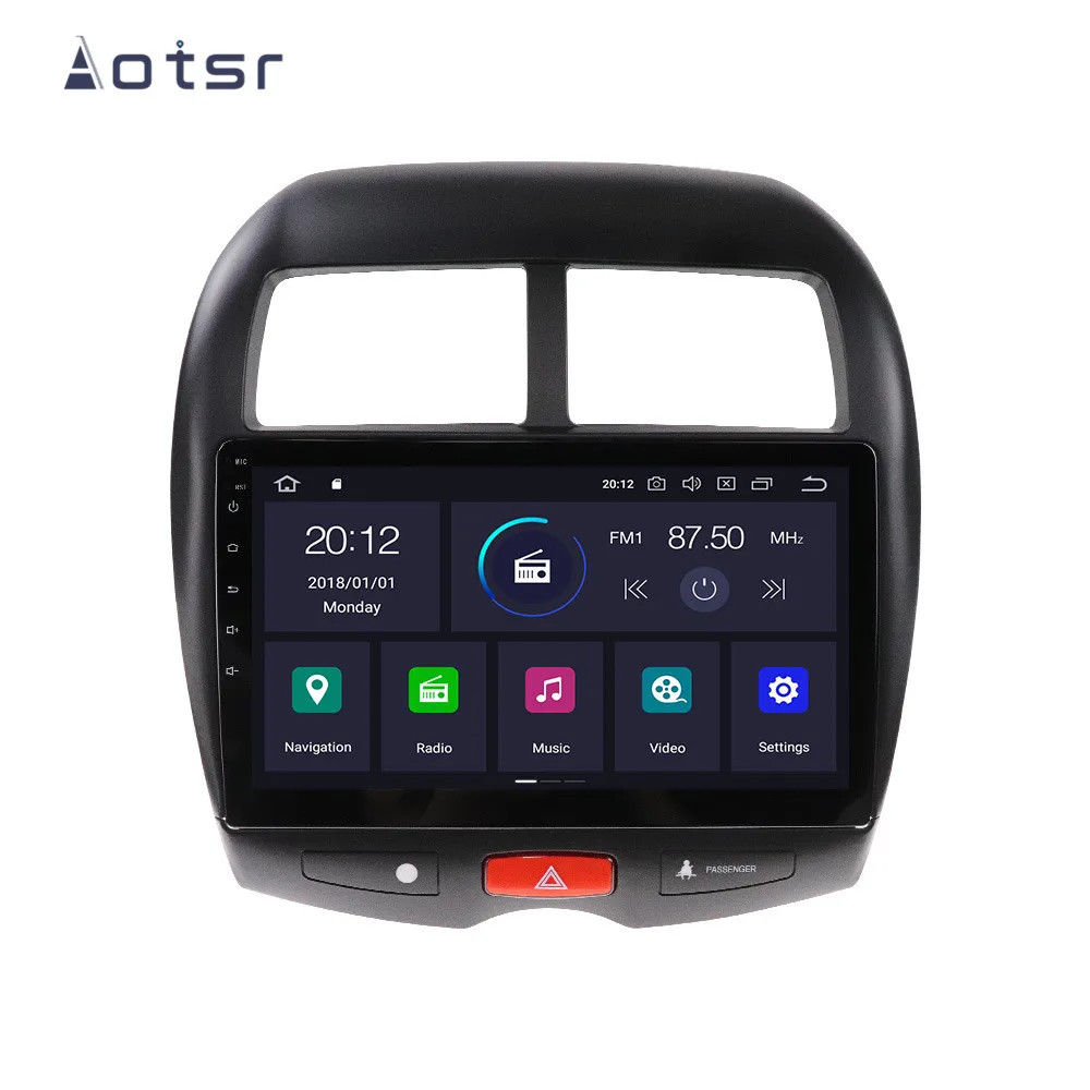 Автомобильный мультимедийный плеер с системой Android радио GPS для MITSUBISHI ASX RVR Outlander