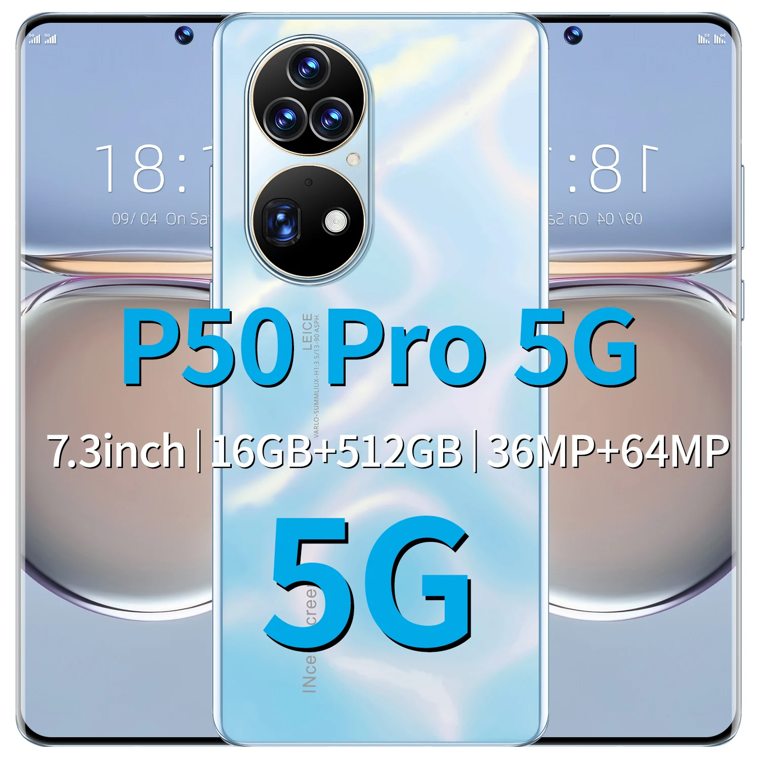 

Смартфон глобальная версия P50 Pro +, 6,7 дюйма, 16 ГБ + 1 ТБ, две SIM-карты, большой аккумулятор 6800 мАч, 36 + 64 Мп, HD-камера, 4G, телефон 2021