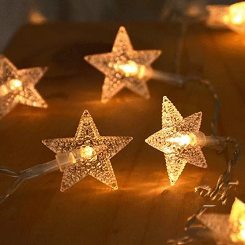 1 5 м 4 Звезда оригинальная Ночная подсветка струнная лампа комната Валентина