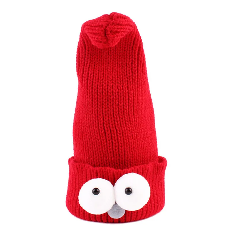 Детская шапка милая мультяшная однотонная детская для фото реквизит Мягкая