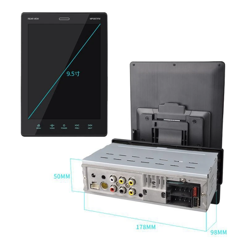 Android 10 1 HD BT MP5 плеер автомобильный FM-радиоприемник Bluetooth стерео сенсорный экран GPS