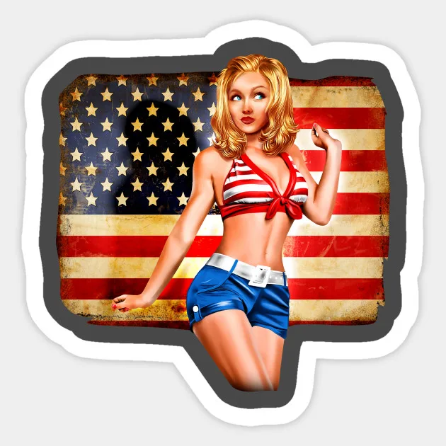 1 шт. бикини сексуальная красота Прекрасный мультфильм бумажные наклейки детские