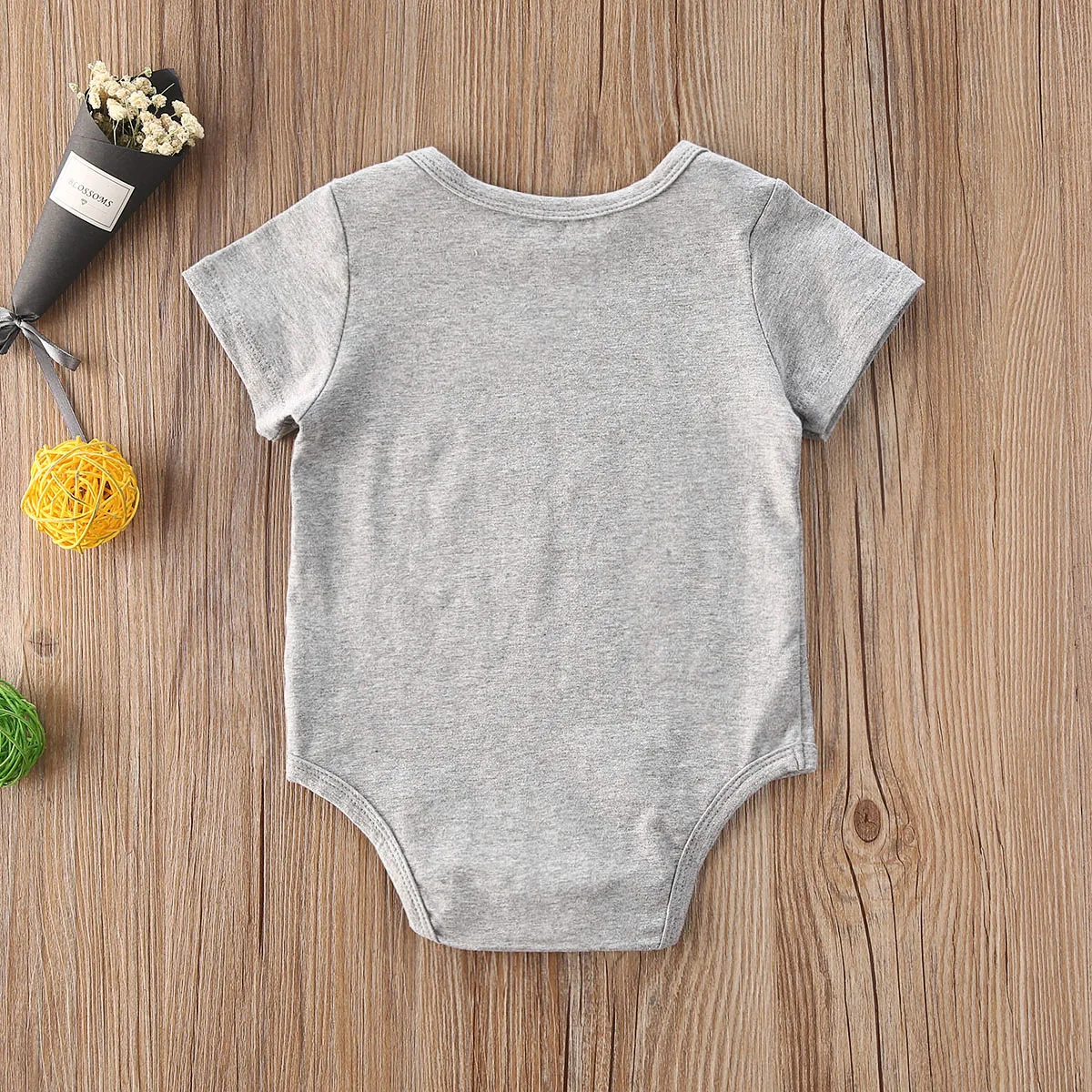 

Unisex Baby Jumpsuit Fashion Summer Mother Lover Letter Print Short Sleeve Romper