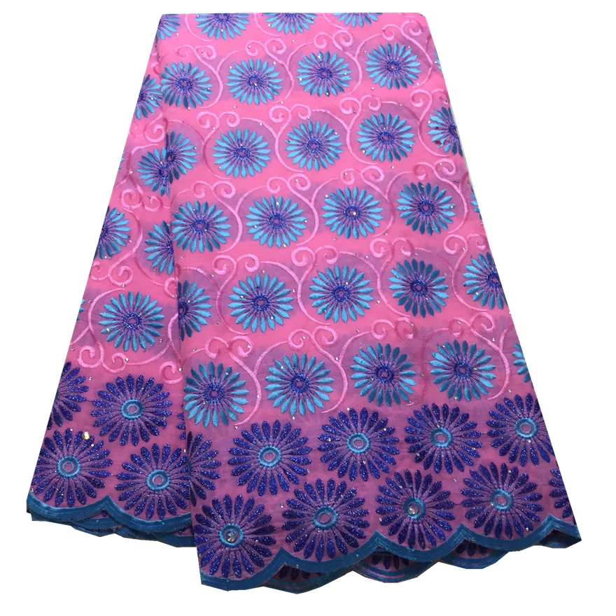 Новое поступление Африканская Хлопковая вуаль кружевная ткань высокое качество