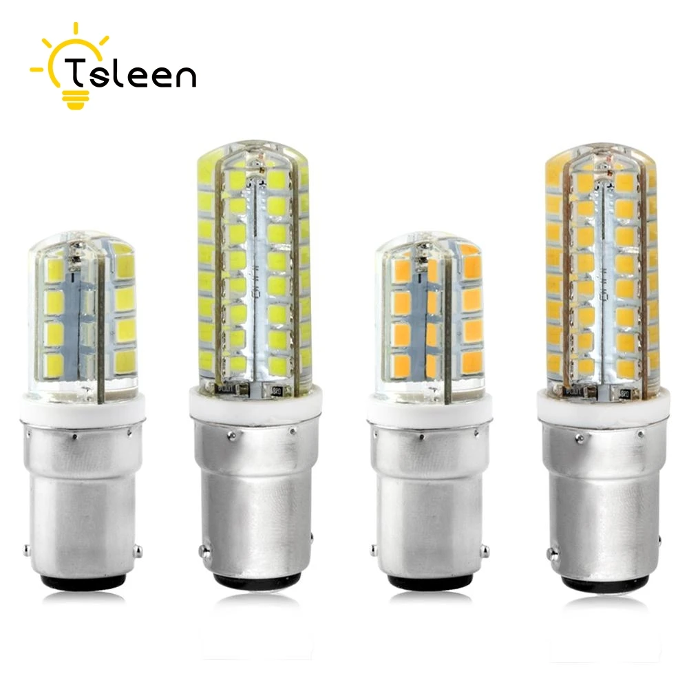TSLEEN Mini 3 Вт 5 7 220 В Светодиодная лампа E14 E12 B15 для кукурузы SMD2835 360 луч украшения дома