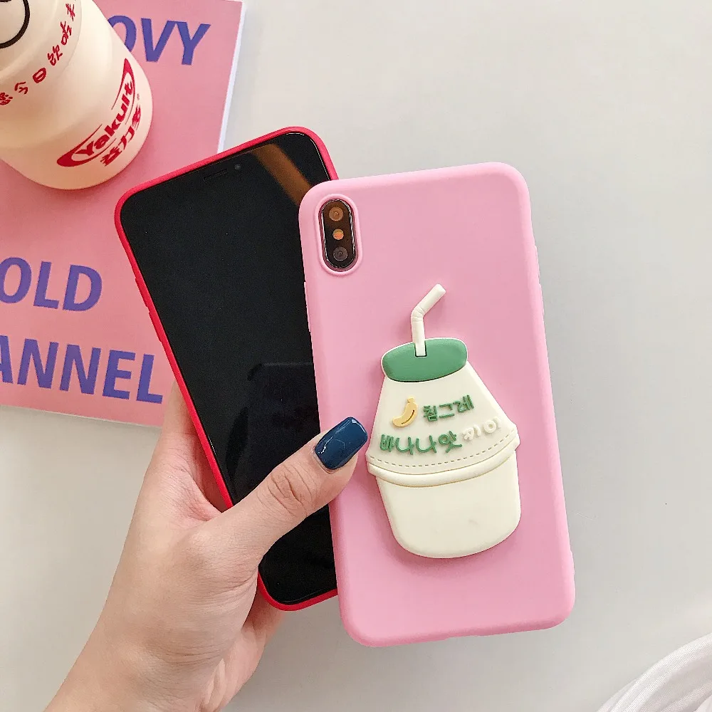 Чехол для телефона с молочной бутылкой Samsung Galaxy A01 Core A10 A10E A10S A11 A20 A20E A20S A21 A21S A30 A31 A30S