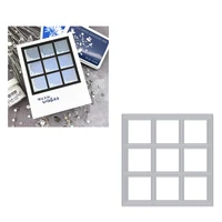 grid metal cutting dies and stamps stencil for diy scrapbooking decorative crafts embossing new arrival 2021 no stamps