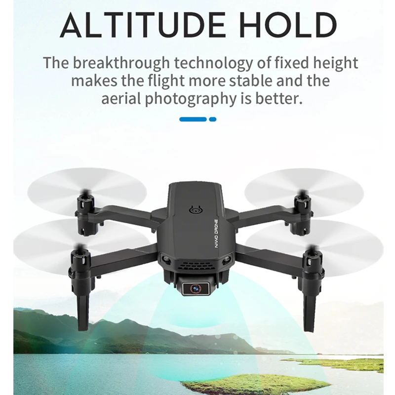 Профессиональный мини Дрон KF611 4K HD широкоугольная камера 1080P WiFi Fpv для дрона