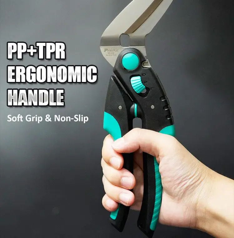 Proskit SR-339 10 "коленчатый многофункциональный бытовой резак для продуктов из