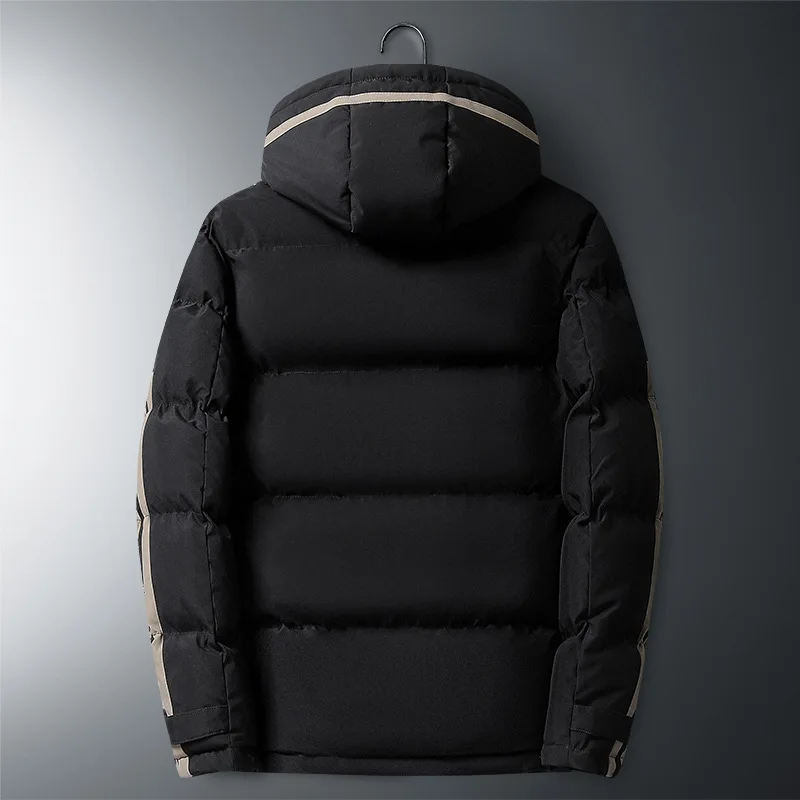 Men 2021 Winter Jackets Brand New Casual Warm Thicken Parkas Coat Men New Autumn Outerwear Windproof Hooded Parkas Jacket Men