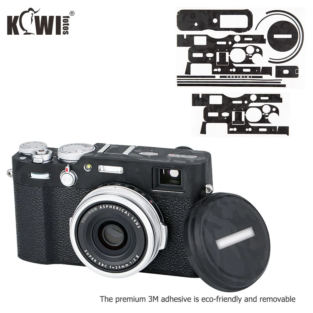 Чехол для Камеры KIWIFOTOS с защитой от царапин пленка Fujifilm X100V 3M наклейка запасной