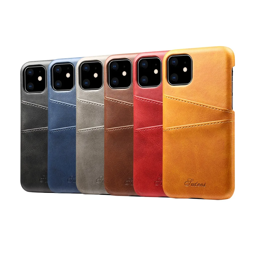 Чехол 20 # для IPhone 11 6 1 дюйма элегантный роскошный кожаный защитный чехол