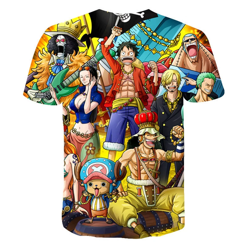 

3D Printed T-shirts Women/Men Summer Short Sleeve Fashion Tshirts Popular Anime 2021 Casual Trendy Tee Shirts