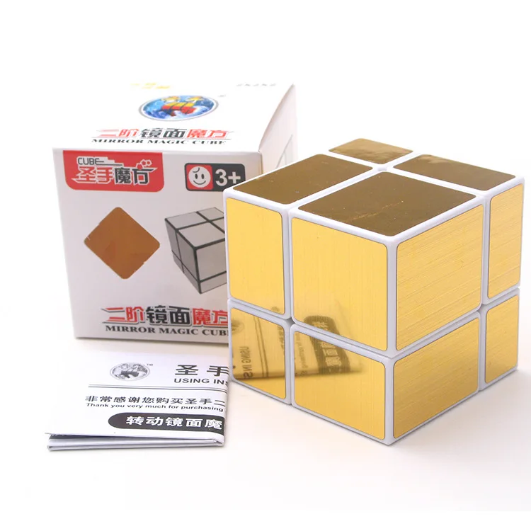 Shengshou 2x2x2 волшебный зеркальный куб конструктор 5 7 см скоростной головоломка 2x2