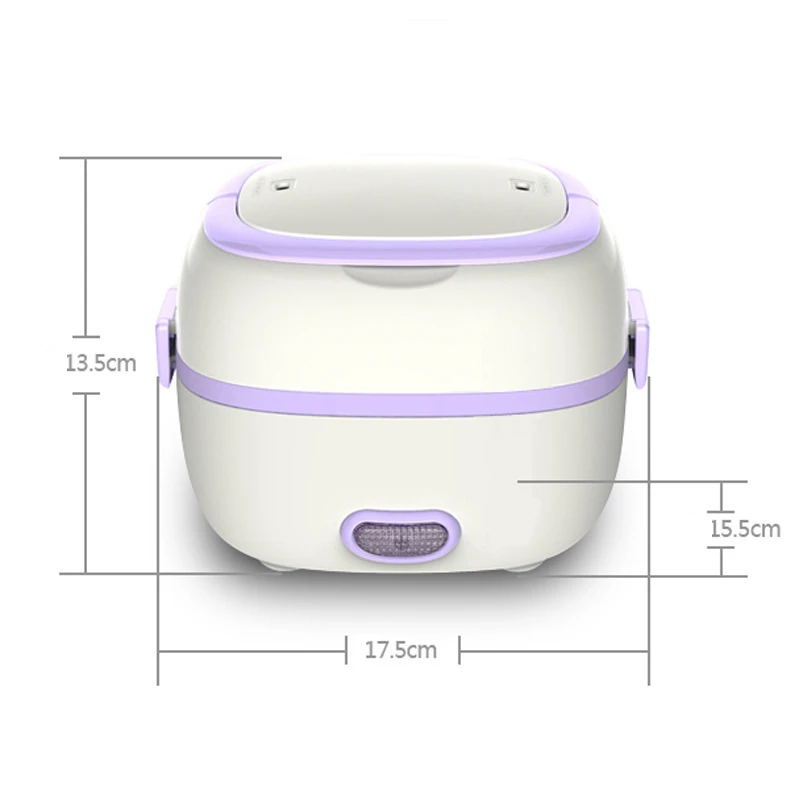 

2020 New MINI Rice Cooker Thermal Heating Electric Lunch Box 2 Layers Portable Food Steamer Cooking Container Meal Lunchbox Warm