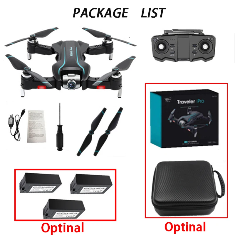 Дрон KEELEAD S17 4K Wi-Fi FPV оптическая Двойная камера дроны регулируемая широкоугольная