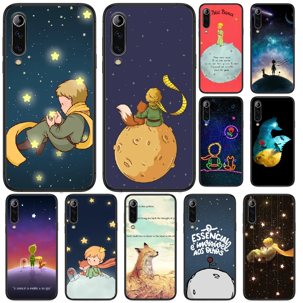 Чехол The Little Prince для телефона Xiaomi Mi 6 8 A1 Note3 A2 9 CC9 9T A3 MIX 2 2S 3 Lite SE Pro роскошный черный
