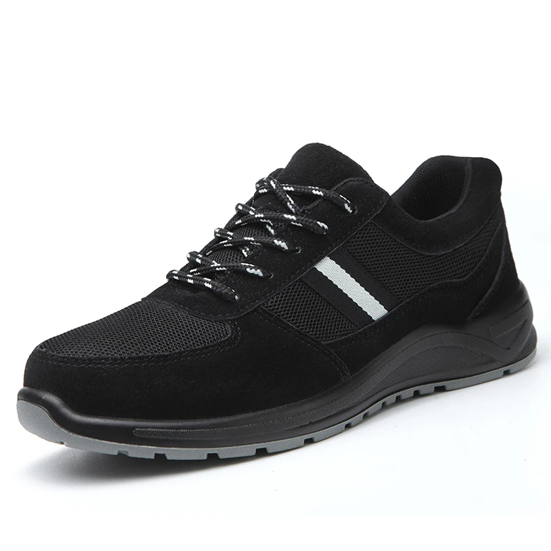 

mens casual breathable steel toe caps shoes construction site worker safety shoe security working boots protective footwear male