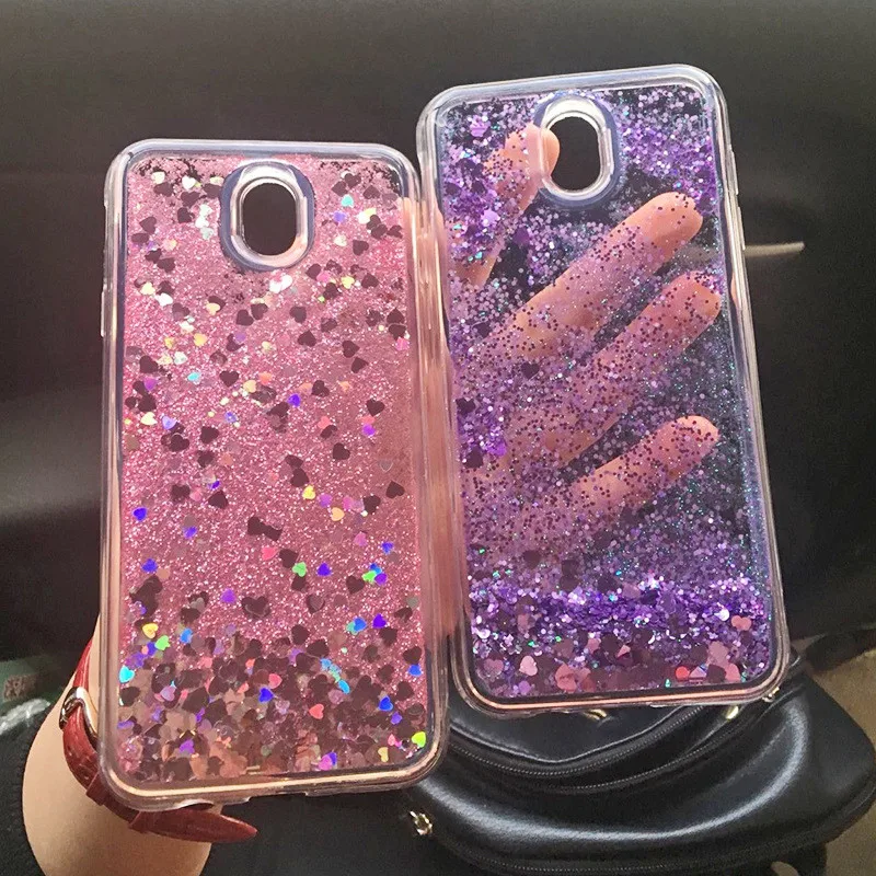 Dynamic Liquid Glitter Case For Samsung galaxy S9 S8 Plus S6 S7edge Note 9 8 5 4 C5 C7 C9 Pro J5 J7 Prime A9 A7 Bling Soft Cover |