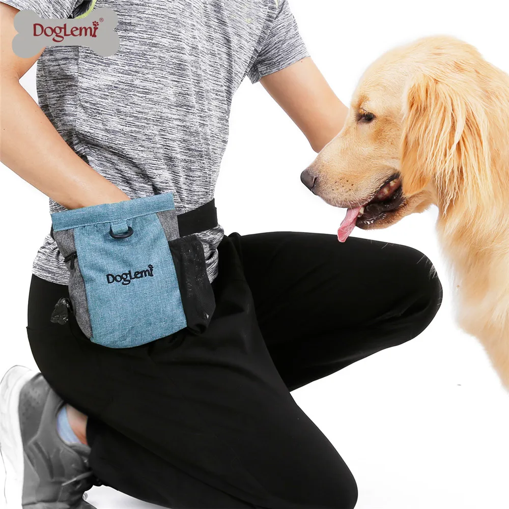Professional pet treat dog pouch tote bag waist Multifunction training Helpers for dogs german shepherd mascotas |