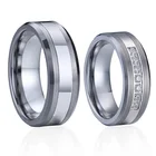 Высшее качество, индивидуальные обручальные кольца для пар для мужчин и женщин, ювелирные изделия из нержавеющей стали для влюбленных, брак, альянс, модное кольцо на палец