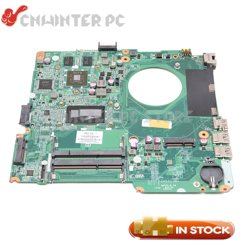 

NOKOTION 734426-501 734426-001 для HP 14-N Материнская плата ноутбука DA0U83MB6E0 I5-4200U CPU HD8670M 2 Гб GPU полный тест