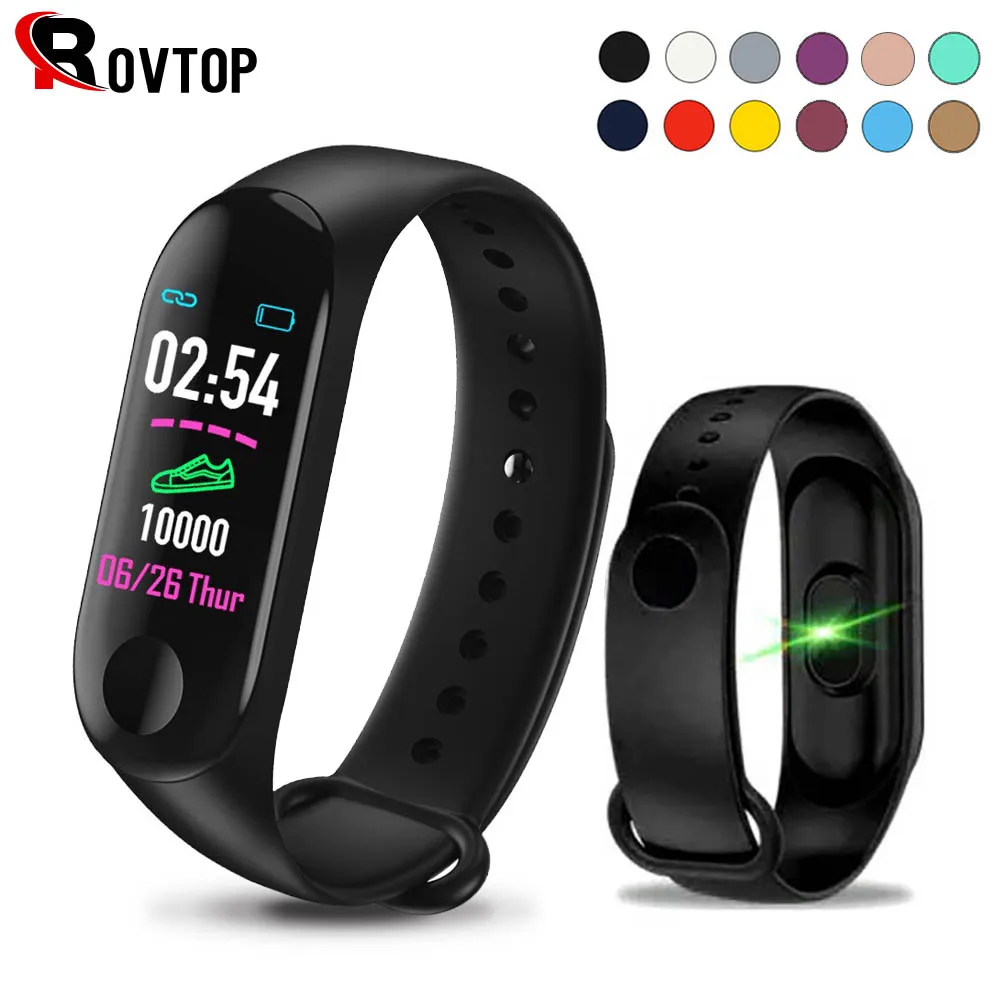 M3plus умные часы мужские цифровые спортивные Электронный умный Браслет повязка