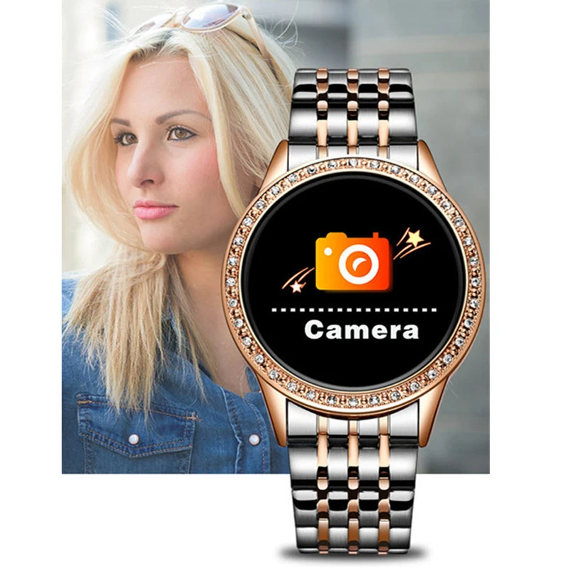 Смарт часы LIGE женские с пульсометром и тонометром|Женские наручные часы| |