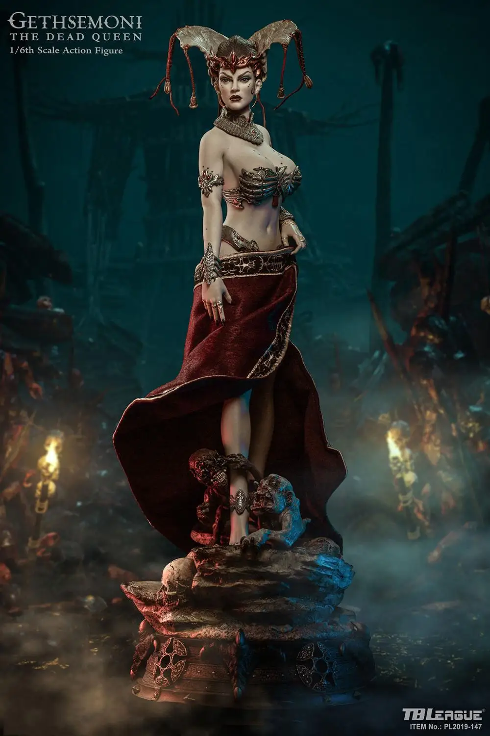 Экшн-фигурка TBLeague PL2019-147 в масштабе 1/6 Gethsemoni The Dead Queen | Игрушки и хобби