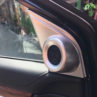 for honda crv cr v 2017 2019 2020 2021 abs peach wood interior front door speaker window a pillar cover trim accessories