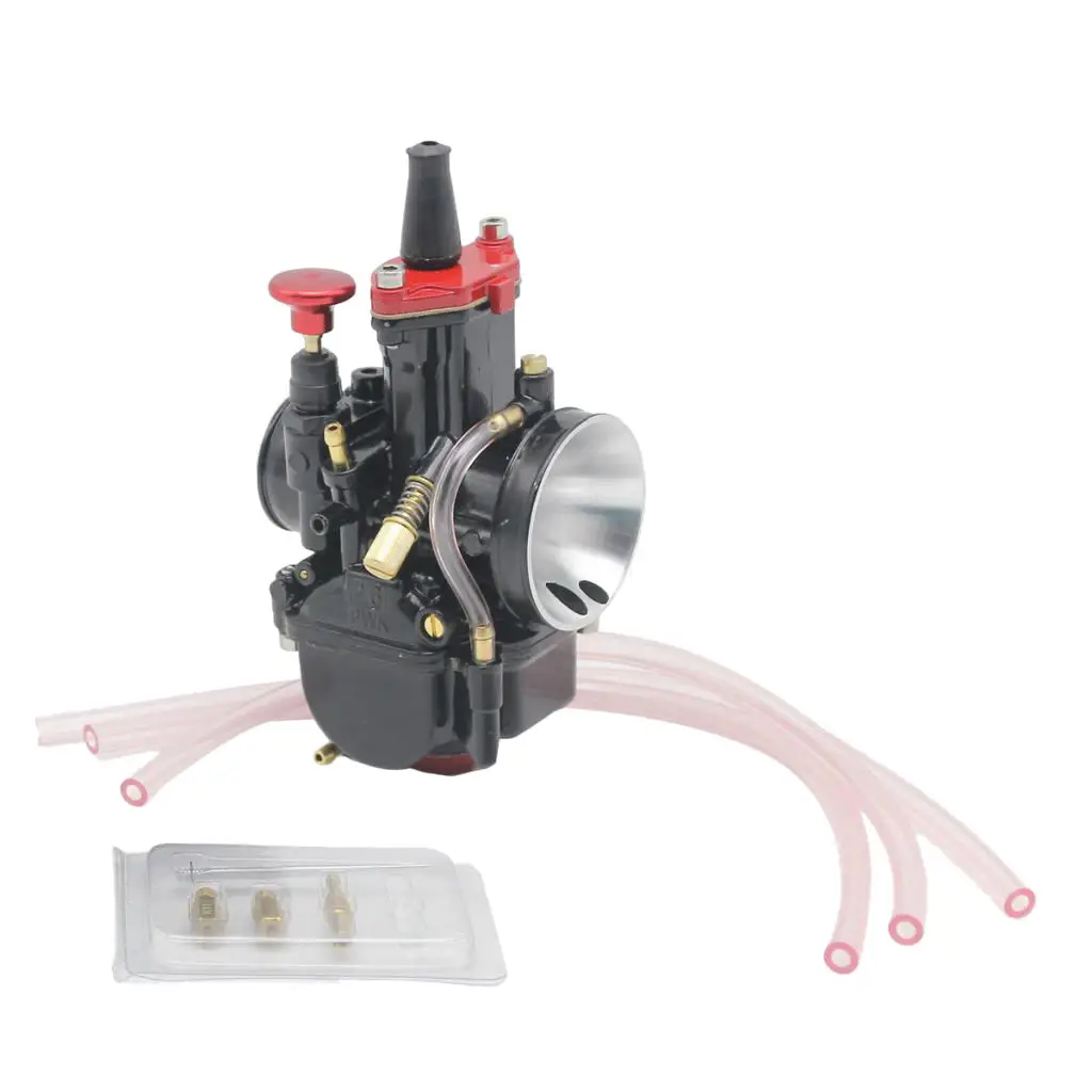 

Universal 26mm 100-350cc ATV Carburetor With Nozzles For PWK Black