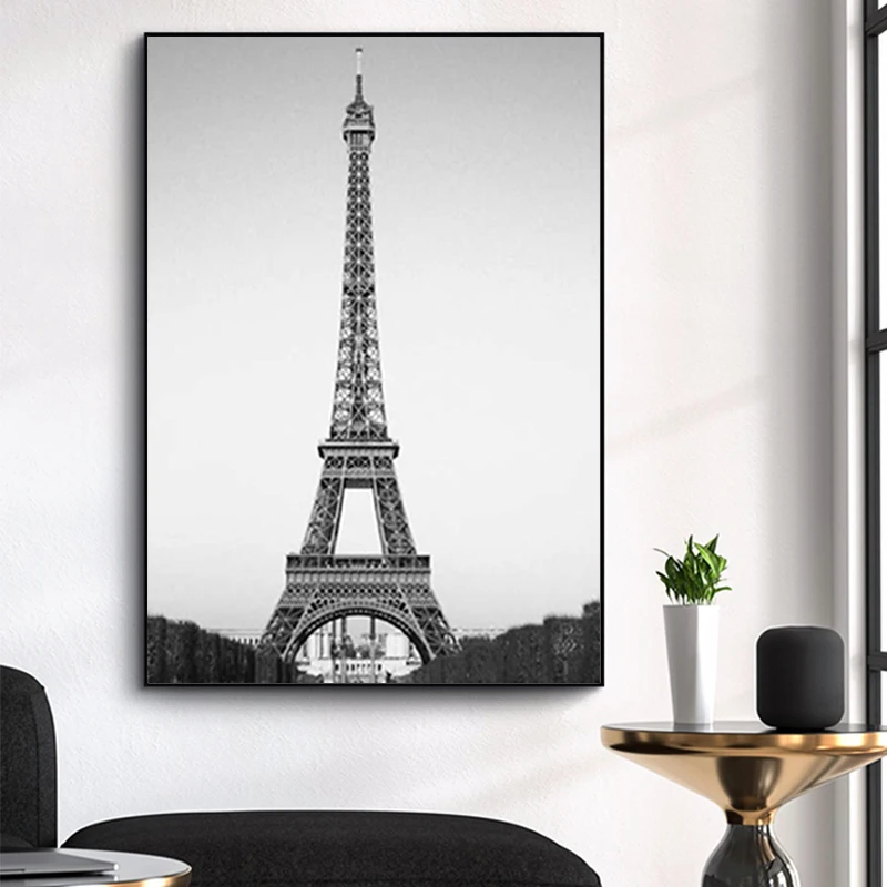 Картины на холсте с изображением французской Парижской Эйфелевой башни плакаты