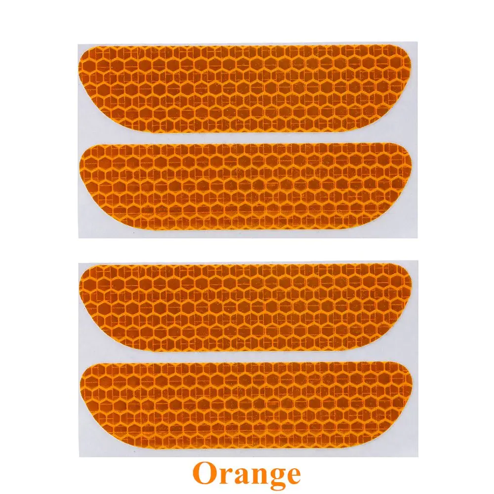 

4 шт., универсальные светоотражающие наклейки на автомобильные двери