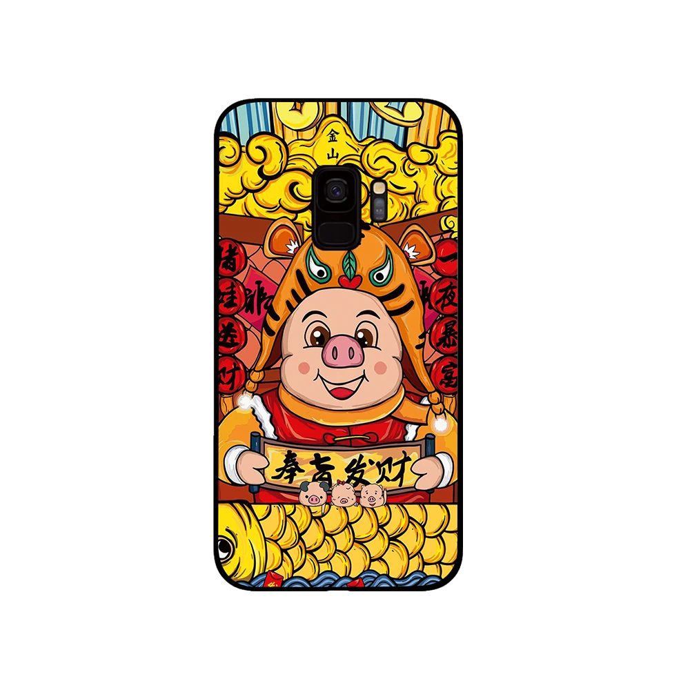 Китайский Новый год Картины для samsung Galaxy A6 A8 плюс A7 A9 2018 A5 2017 18 J530 J7 J8 | Мобильные