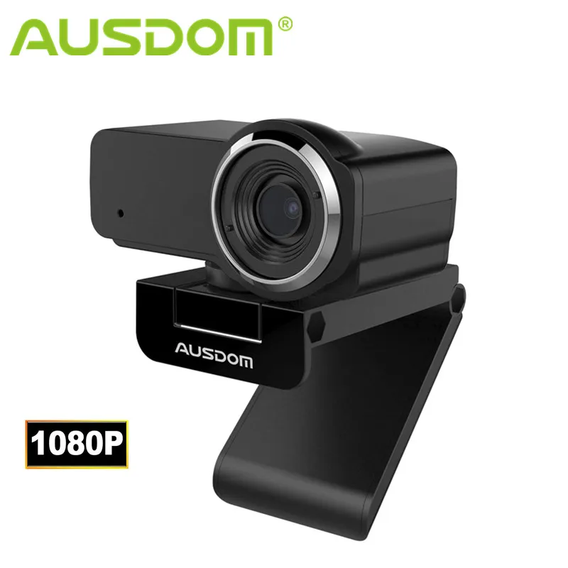 Ausdom веб камера с высокой четкостью 1080P микрофоном USB компьютера OBS прямые