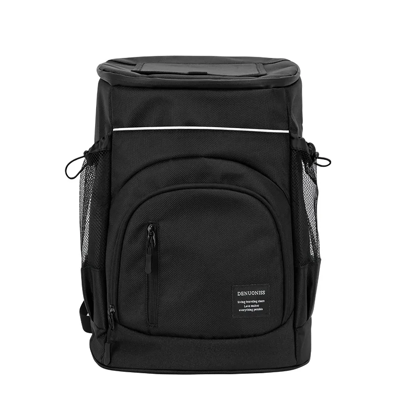 

33L Refrigerator Bag Soft Large 36 Cans Insulated Cooler Backpack Thermal Isothermal Fridge Travel Beach Beer Bag